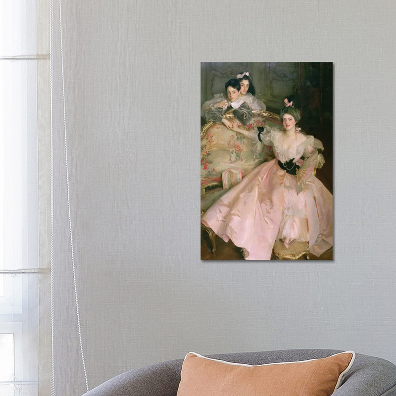 Mrs. Carl Meyer, Later Lady Meyer, And Her Two Children, 1896 by John Singer Sargent - Wrapped Canvas Gallery-Wrapped Canvas Giclée