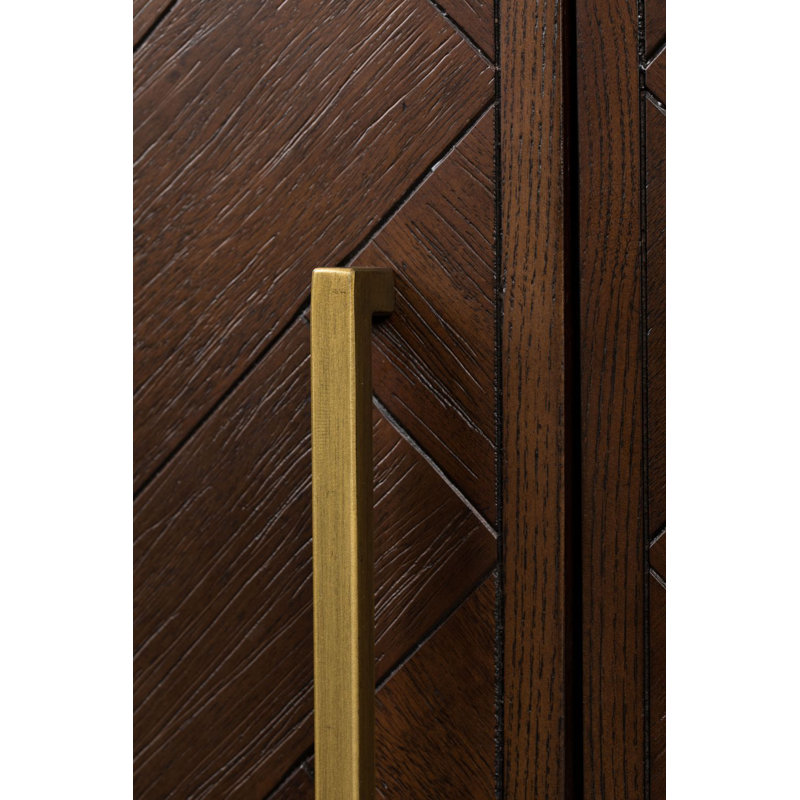 Solid Wood Bar Cabinet