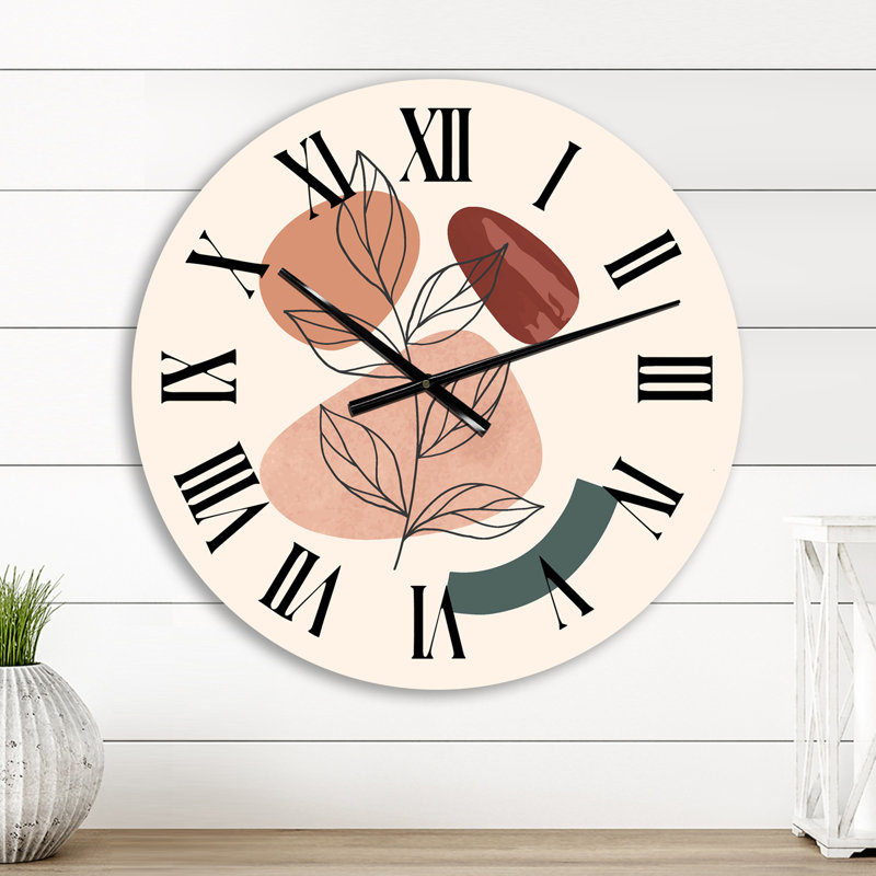 Horloge murale Terra Cotta Boho, Petit
