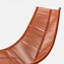 Chaise berçante en rotin