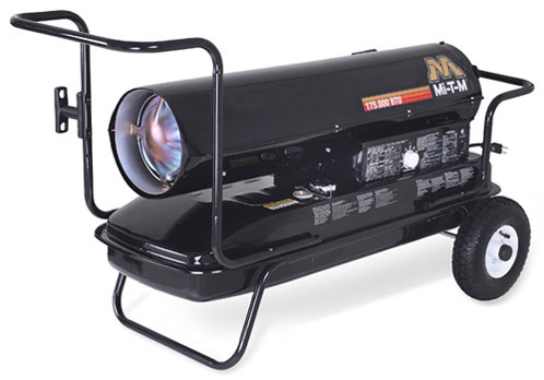 Chaufferette au kérosène à air pulsé, 324 W / 120 W / 2,7 ampères