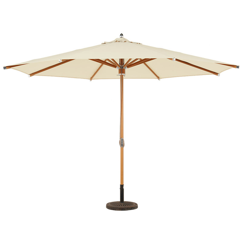 3.5m Market Parasol, White