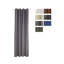 Pedersen Cotton Blend Eyelet Curtain, single Panel, opaque-23740100-23740105