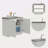 Rectangle 2-Door Utility Sink And Cabinet