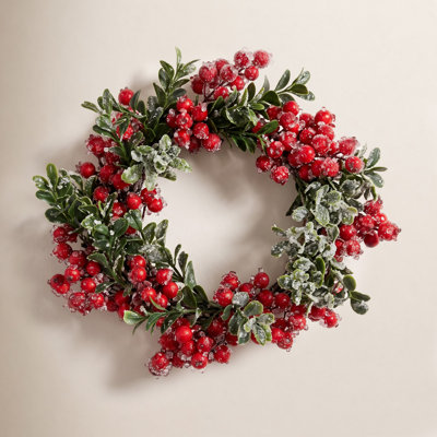 9.5'' Faux Boxwood Wreath