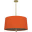 Lustre cylindrique à 3 lumières avec accents de cristal Williamsburg Custis-36390854-65940700