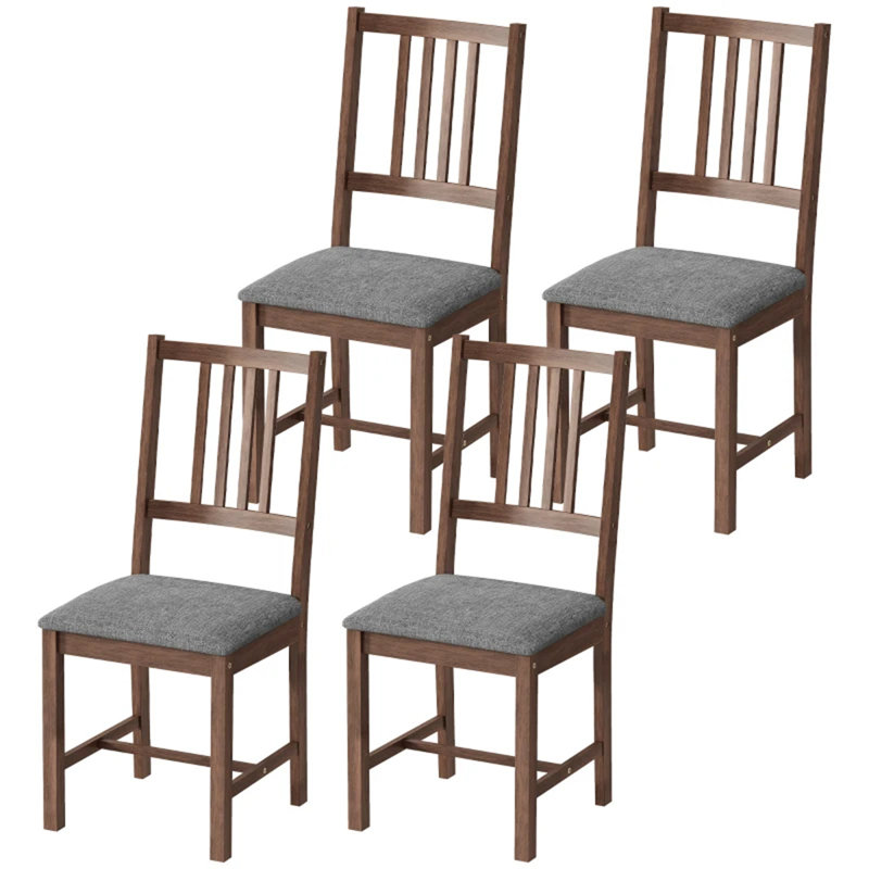 Chaises de cuisine rembourrées, 4