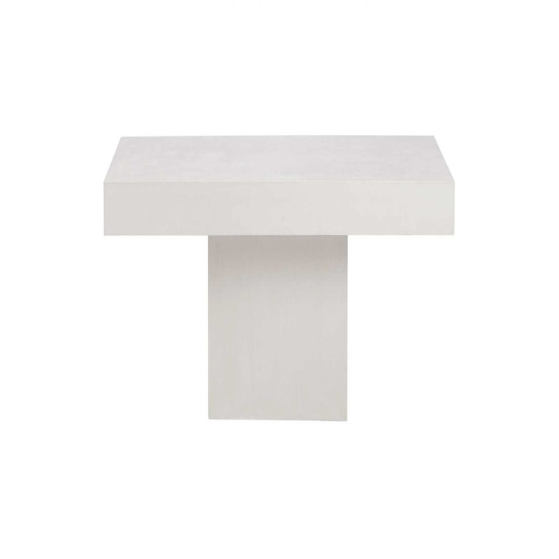 Perpetual Outdoor Coffee Table, Ivory White
