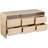 Cresthill Solid Wood 60'' W 6 - Drawer Dresser-75020512