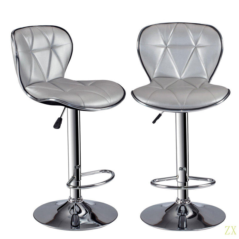 Ensemble de 2 tabourets à hauteur ajustable