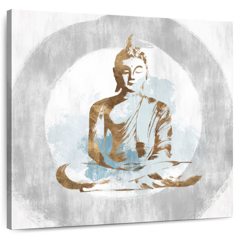 Leisha Buddhist II, 30" H x 30" W