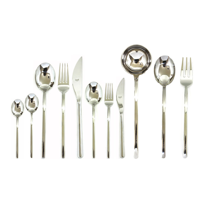 Sveva 99 - Piece Stainless Steel Flatware Set - Service for 12