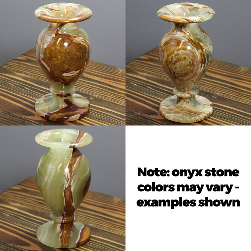 Teo Handmade Ceramic Table Vase, Brown