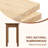 Solid Wood Dining Bench with Removable Linen Cushion-1442956847-1448424856
