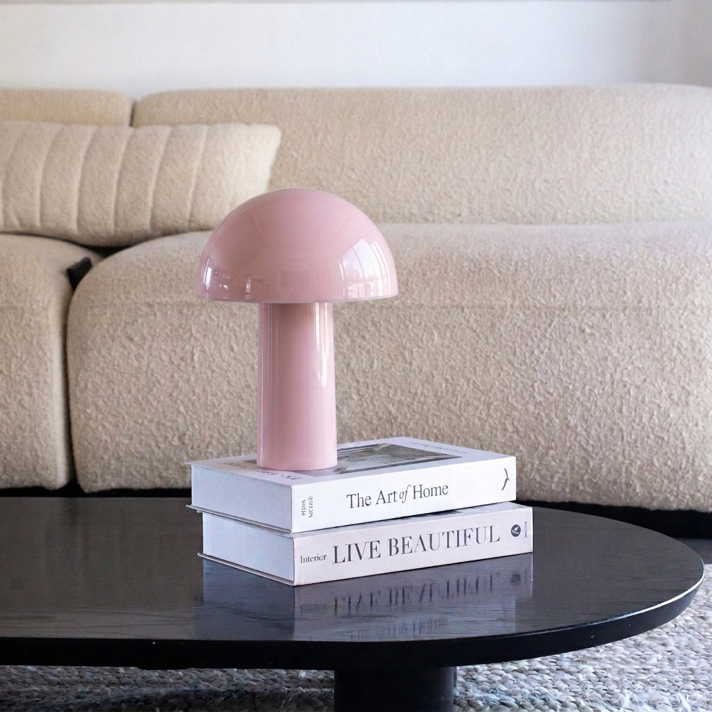 Argent Desk Lamp, Pink