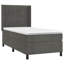 Asaf Velvet Bed with Mattress-612347589-612347642