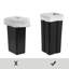 Polyethylene Plastic Bin Bags - 45 Count