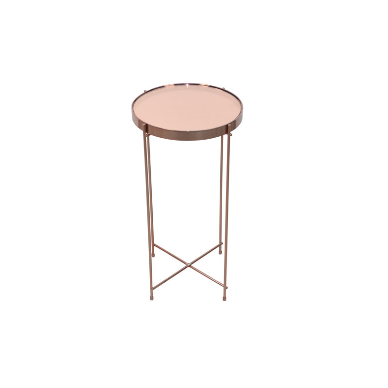 Lacroix side table, Rose Gold