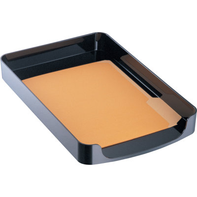 Plateau à chargement par le haut, 10-1/4 po x15-7/8 po x2 po, noir