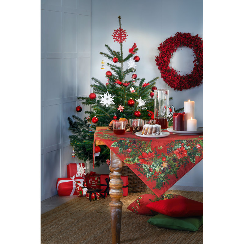 Rectangular Cushion, Red