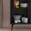 Buffet en bois manufacturé noir-497806951-497806949