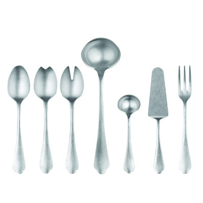Dolce Vita 7 Piece Stainless Steel Hostess Set