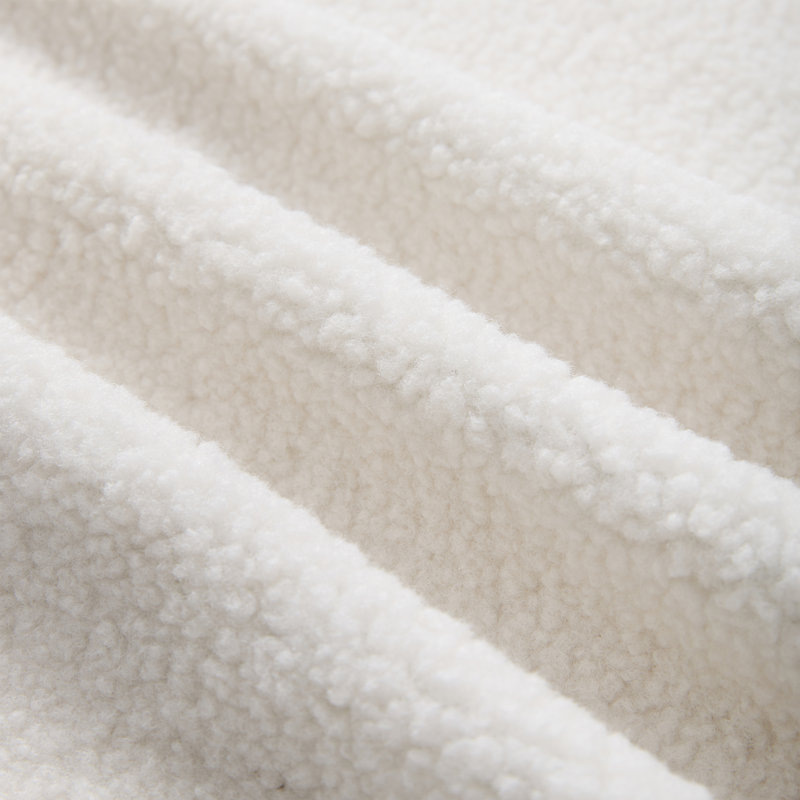 Chaise d'appoint Kellan, Boucle blanc