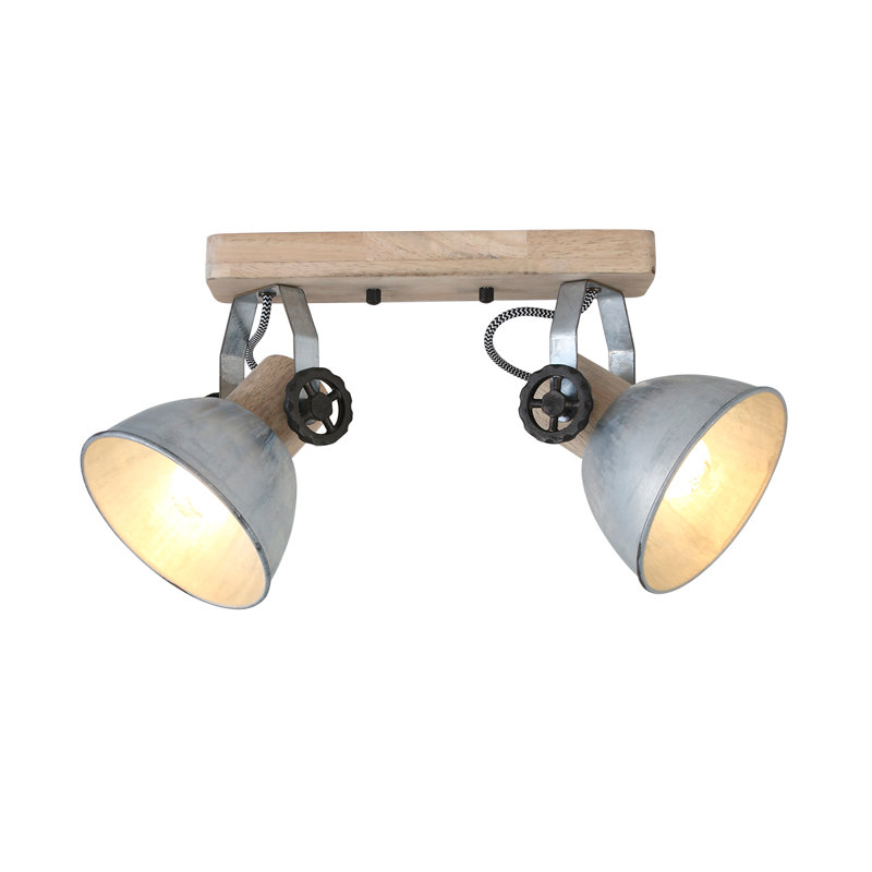 Loftus 32cm 2 -Light Track Kit, Nickel