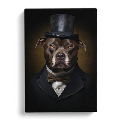 Staffordshire Bull Terrier Gothic - Print