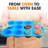 Set of 3 Nonstick Silicone 12-Cup Muffin Pans for Easy Baking and Cleaning