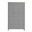 Aquitaine 3 Door Manufactured Wood Wardrobe-1851369063
