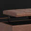 Grande table basse avec repose-pieds Harrison