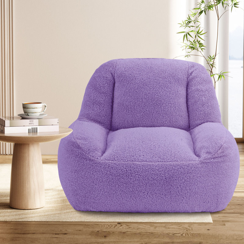 Chaise rembourrée 40 po, Beige Boucle