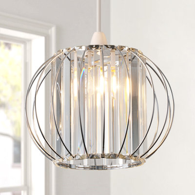 20 cm H Globe Glass Pendant Shade ( Uno )