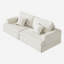 4 Seater Chenille Sofa & Chaise-151418766