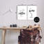 Simple Coffee Wine Drawing 2 PC Wall Plaque Art Set by Martina Pavlova-570010754