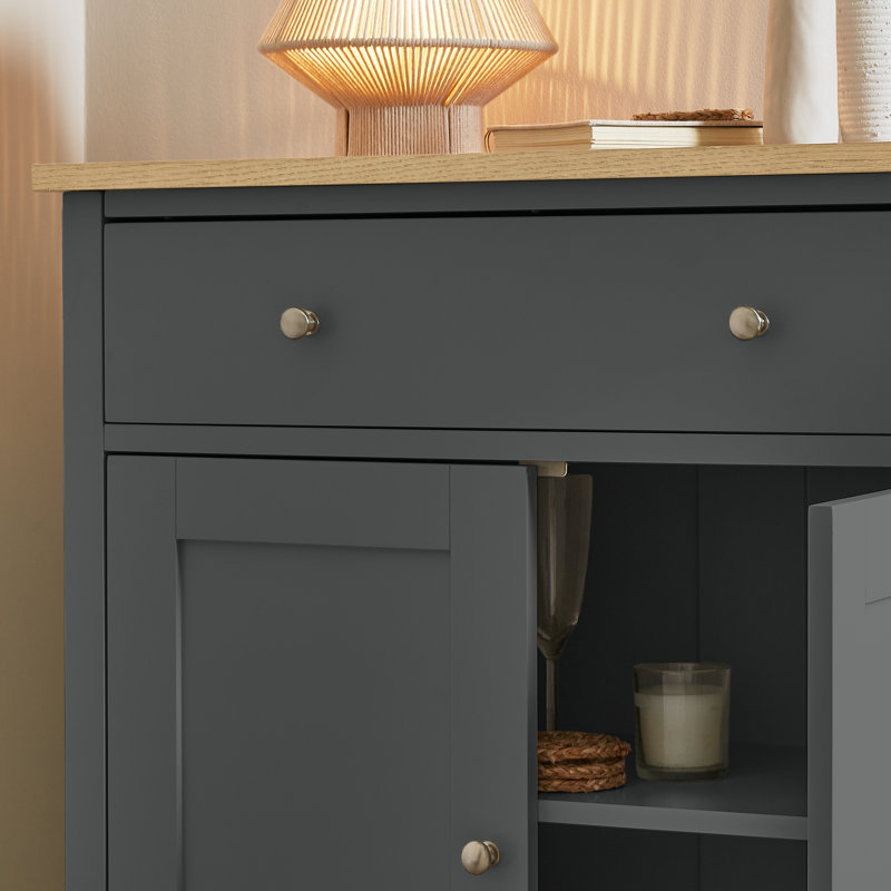 Kohen 80cm Sideboard, Slate Grey