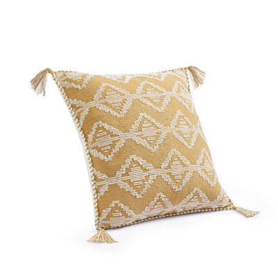 Saddle Brook 20X20 Yellow Ivory