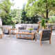 Chauncie 50.5'' Teak Outdoor Coffee Table