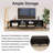 Solid Wood Legs Modern TV Stand Fits Tvs Up To 70 To 79 In.-1352439803