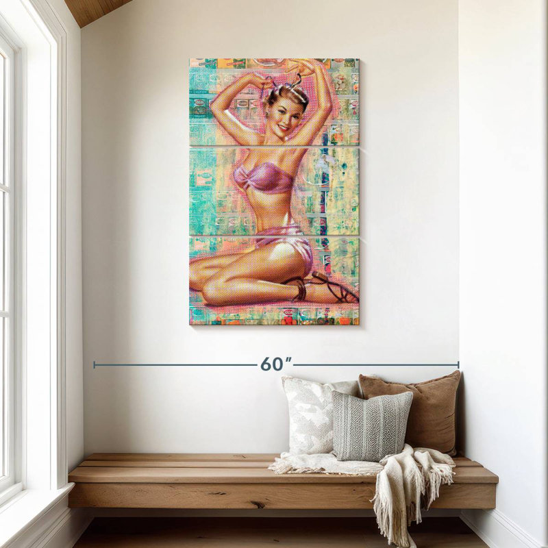 Shuttleworth Pin-Up I, 45" H x 28" W
