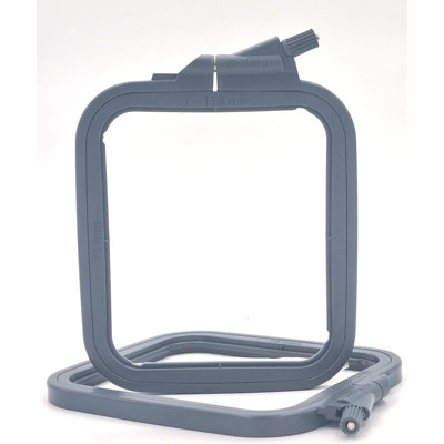 Cerceau carré en plastique nurge 170-14 anthracite