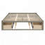 Lit plateforme en bois avec 6 tiroirs de rangement-900050971-900050969