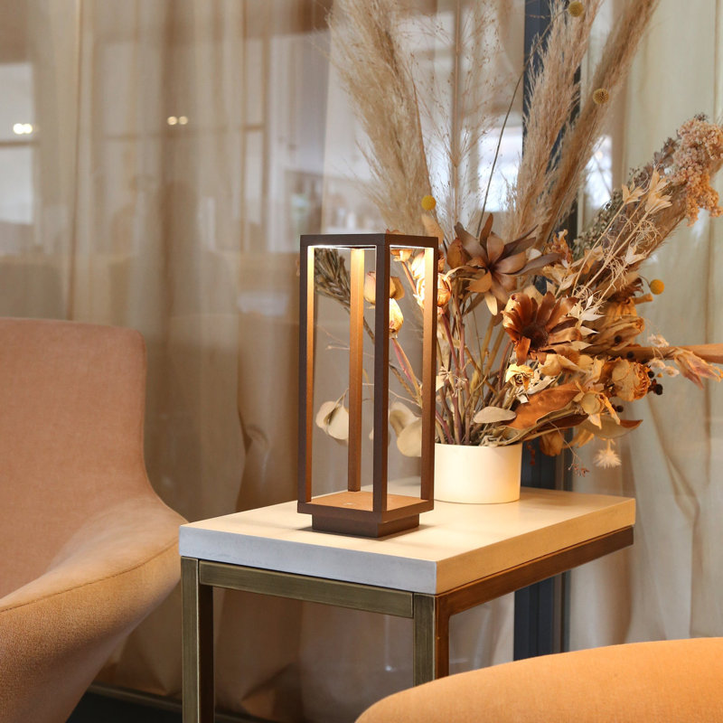 Home Pro Table Lamp, Rust