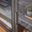 Console 70 po avec foyer et chauffage