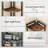 Naseer 23.8'' W Metal Shelving Unit