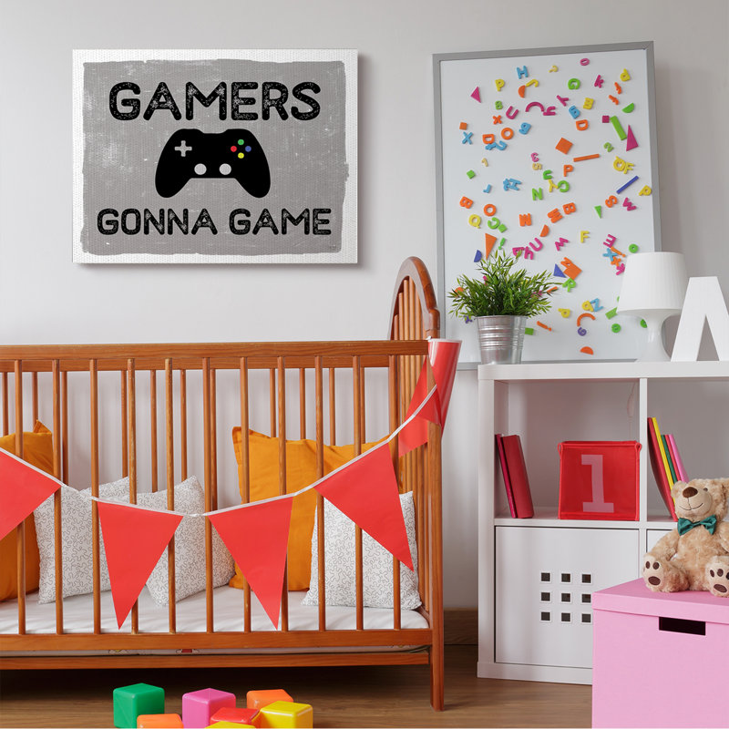 Moteurs de jeu Gamers Gonna, Toile tendue, H 30 po x l 40 po x 1,5 po