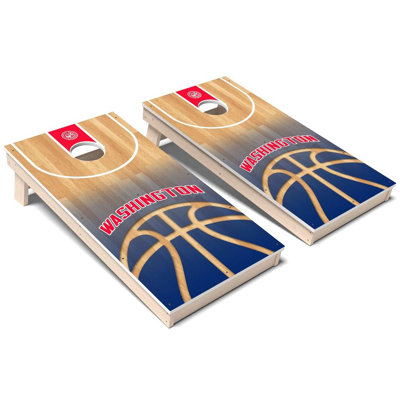 Washington D.C. Sports Basketball All-Weather Composite Cornhole Board Set