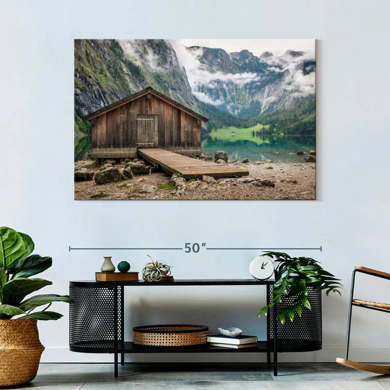Lilie Obersee Lake Cottage, 32" H x 48" W
