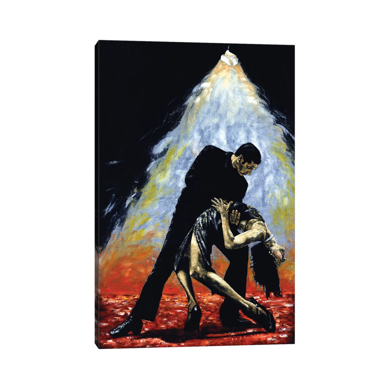 The Intoxication Of Tango by Richard Young - Wrapped Canvas Painting, 152.5 cm H x 101.5 cm W